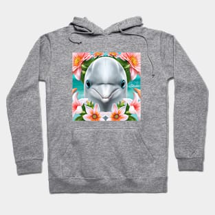 Smiling Dolphin Hoodie